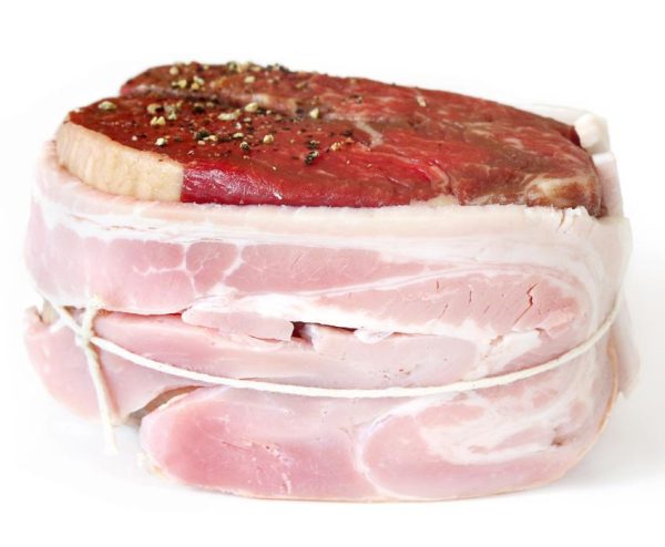 Filet mignon wrapped in bacon